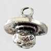 Pendant, Zinc Alloy Jewelry Findings, Lead-free, 14x14mm, Sold by Bag