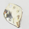 Pendant, Zinc Alloy Jewelry Findings, Lead-free, 12x16mm, Sold by Bag