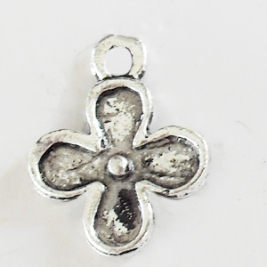 Pendant, Zinc Alloy Jewelry Findings, 11x14mm, Sold by Bag