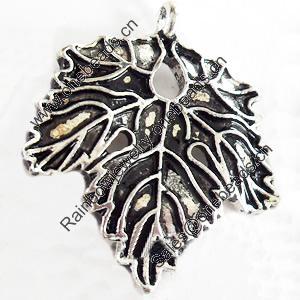 Pendant, Zinc Alloy Jewelry Findings, Lead-free, 21x23mm, Sold by Bag