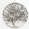 Pendant, Zinc Alloy Jewelry Findings, Lead-free, 35x40mm, Sold by Bag