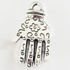 Pendant, Zinc Alloy Jewelry Findings, Lead-free, 14x24mm, Sold by Bag