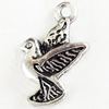 Pendant, Zinc Alloy Jewelry Findings, Lead-free, 14x22mm, Sold by Bag