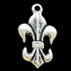 Pendant, Zinc Alloy Jewelry Findings, Lead-free, 11x18mm, Sold by Bag