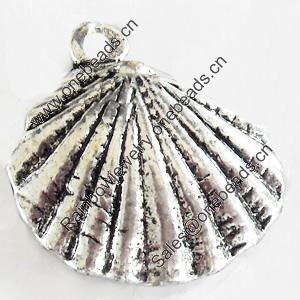 Pendant, Zinc Alloy Jewelry Findings, Lead-free, 18x19mm, Sold by Bag