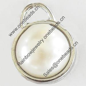 Pendant, Zinc Alloy Jewelry Findings, Lead-free, 16x22mm, Sold by Bag