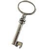 Pendant, Zinc Alloy Jewelry Findings, Lead-free, Key, 16x39mm, Sold by Bag