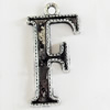 Pendant, Zinc Alloy Jewelry Findings, Lead-free, 16x32mm, Sold by Bag