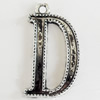 Pendant, Zinc Alloy Jewelry Findings, Lead-free, 18x32mm, Sold by Bag