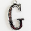 Pendant, Zinc Alloy Jewelry Findings, Lead-free, 17x32mm, Sold by Bag