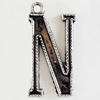 Pendant, Zinc Alloy Jewelry Findings, Lead-free, 17x33mm, Sold by Bag