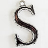 Pendant, Zinc Alloy Jewelry Findings, Lead-free, 16x32mm, Sold by Bag