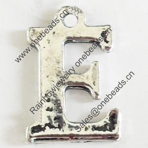 Pendant, Zinc Alloy Jewelry Findings, Lead-free, 10x16mm, Sold by Bag