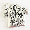 Pendant, Zinc Alloy Jewelry Findings, Lead-free, 18x17mm, Sold by Bag