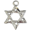 Pendant, Zinc Alloy Jewelry Findings, Lead-free, 23x30mm, Sold by Bag