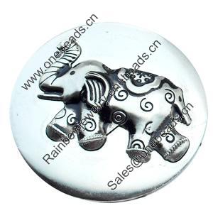 Pendant, Zinc Alloy Jewelry Findings, Lead-free, 45mm, Sold by Bag