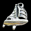 Pendant, Zinc Alloy Jewelry Findings, Lead-free, 18x21mm, Sold by Bag