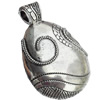 Pendant, Zinc Alloy Jewelry Findings, Lead-free, 40x63mm, Sold by Bag