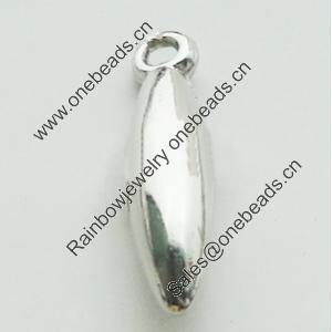 CCB Plastic Pendant, Jewelry findings, 5x18mm, Sold by Bag