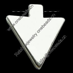 CCB Plastic Pendant, Jewelry findings, 35x38x5mm, Sold by Bag