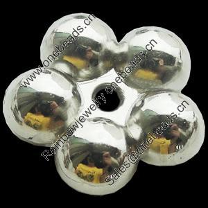 CCB Plastic Spacer Beads, Jewelry findings, 20x20x8mm, Sold by Bag