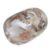 Resin Beads, With Shell, Drum, 25x23mm, Hole:Approx 3mm, Sold by PC