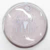 Inner Picture Acrylic Pendant, Flat round, 21x4mm, Hole:Approx 2mm, Sold by PC