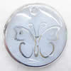 Inner Picture Acrylic Pendant, Flat round, 21x4mm, Hole:Approx 2mm, Sold by PC