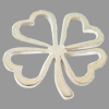Pendant, Zinc Alloy Jewelry Findings, Lead-free, Flower 32x28mm, Sold by Bag