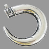 Pendant, Zinc Alloy Jewelry Findings, Lead-free, 43x45mm, Sold by Bag