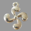Pendant, Zinc Alloy Jewelry Findings, Lead-free, 17x25mm, Sold by Bag