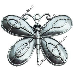Pendant, Zinc Alloy Jewelry Findings, Lead-free, 67x50mm, Sold by Bag