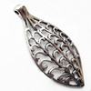Pendant, Zinc Alloy Jewelry Findings, Lead-free, 23x53mm, Sold by Bag