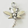 Pendant, Zinc Alloy Jewelry Findings, Lead-free, Dragonfly 15x18mm, Sold by Bag