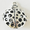 Hollow Bali Pendant Zinc Alloy Jewelry Findings, Lead-free, Animal 17x21mm, Sold by Bag