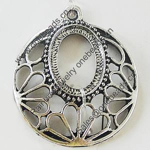 Pendant, Zinc Alloy Jewelry Findings, Lead-free, 31x35mm, Sold by Bag