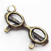 Pendant, Zinc Alloy Jewelry Findings, Lead-free, 22x10mm, Sold by Bag