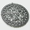 Pendant, Zinc Alloy Jewelry Findings, Lead-free, 54mm, Sold by Bag