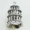 Pendant, Zinc Alloy Jewelry Findings, Lead-free, 22x40mm, Sold by Bag
