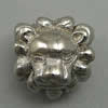 Stainless Steel European Style Beads,  316 steel, no troll, Animal, 11x11x10mm, Hole:Approx 5mm, Sold by PC