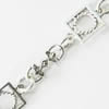 Zinc Alloy chain, Lead-free, Sold by Meter