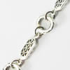 Zinc Alloy chain, Lead-free, Sold by Meter