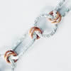 Handmade Zinc Alloy chain, Lead-free, Sold by Meter