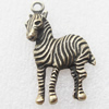 Pendant, Zinc Alloy Jewelry Findings, Lead-free,Animal 21x27mm, Sold by Bag 