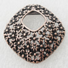 Zinc Alloy Cabochon Settings, Lead-free, 30x30x6.5mm, Sold by Bag 