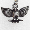 Zinc Alloy Charm/Pendants, Nickel-free & Lead-free, A Grade Animal 17x22mm, Sold by PC