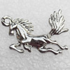 Zinc Alloy Charm/Pendants, Nickel-free & Lead-free, A Grade Animal 25x20mm, Sold by PC