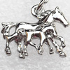 Zinc Alloy Charm/Pendants, Nickel-free & Lead-free, A Grade Animal 20x18mm, Sold by PC