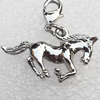 Zinc Alloy Charm/Pendants, Nickel-free & Lead-free, A Grade Animal 28x17mm, Sold by PC