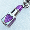 Zinc Alloy Enamel Pendant, Nickel-free & Lead-free, A Grade Lipstick 20x5mm, Sold by PC  